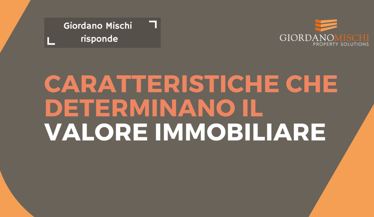 Copertina dell'intervista sul valore immobiliare