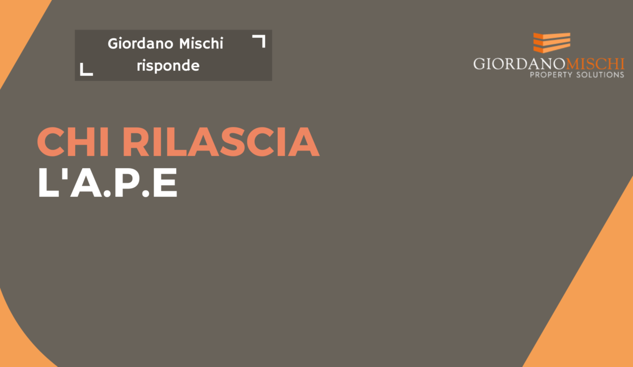 Copertina articolo Attestato Prestazione Energetica